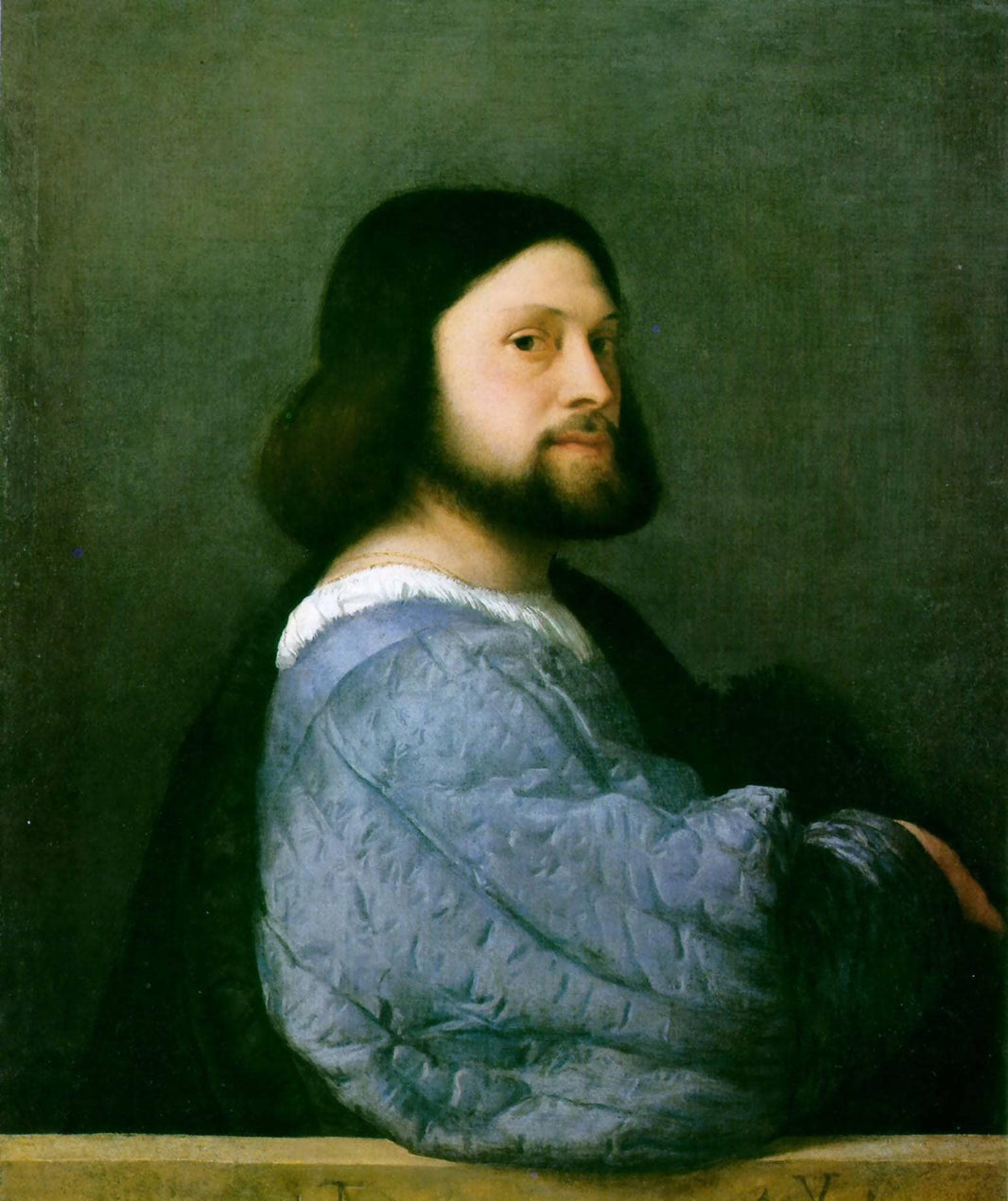 Portrait of Ariosto by Titian — hand-painted portrait oil painting reproduction on canvas