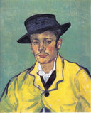 Portrait of Armand Roulin by Vincent van Gogh — hand-painted portrait oil painting reproduction on canvas