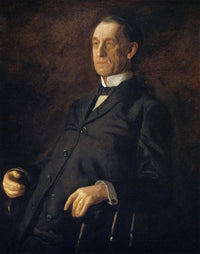 Portrait of Asburyh W. Lee by Thomas Eakins — hand-painted portrait oil painting reproduction on canvas