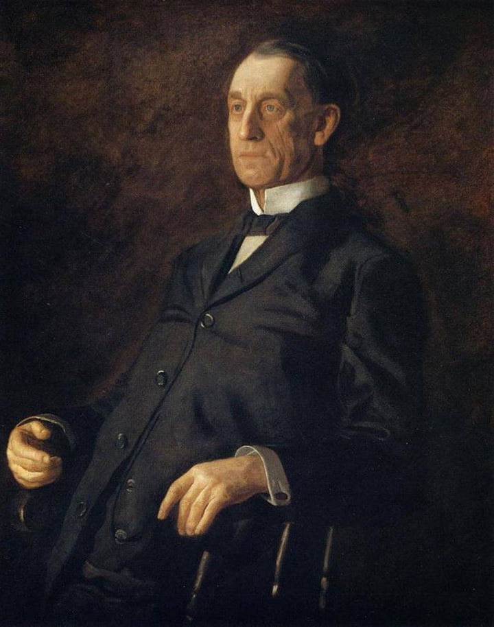 Portrait of Asburyh W. Lee by Thomas Eakins — hand-painted portrait oil painting reproduction on canvas