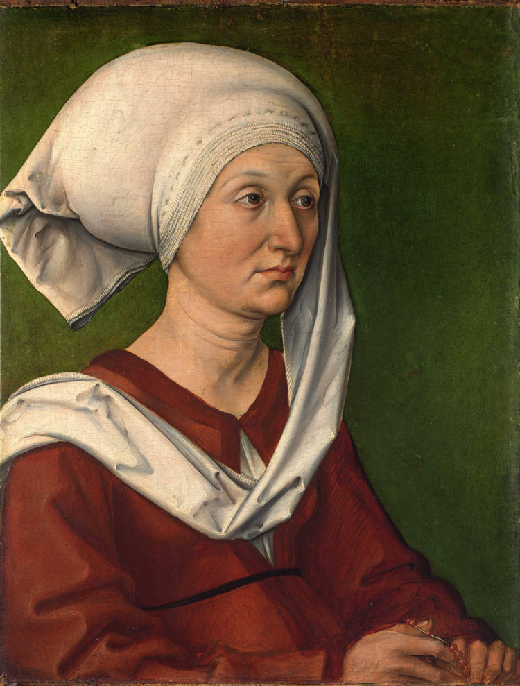 Portrait of Barbara - Albrecht Durer