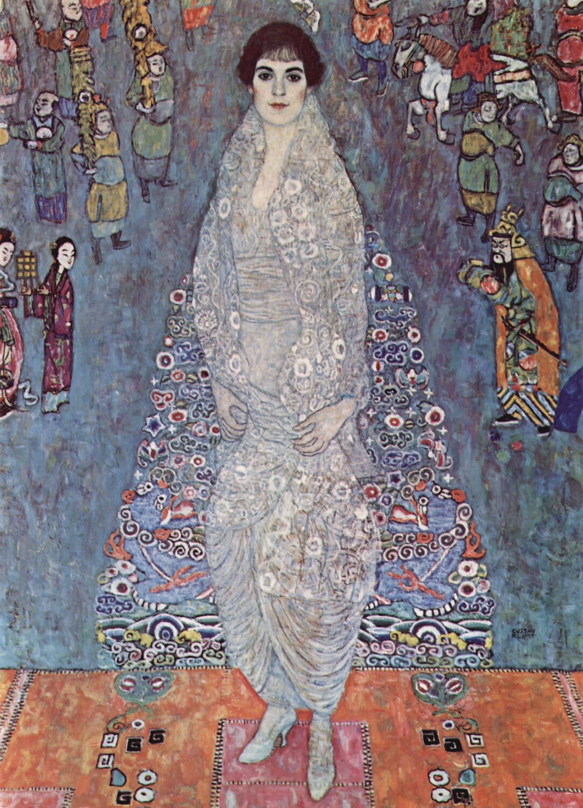 Portrait of Baroness Elisabeth Bachofen-Echt - Gustav Klimt