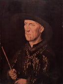 Portrait of Baudouin de Lannoy by Jan van Eyck — hand-painted portrait oil painting reproduction on canvas