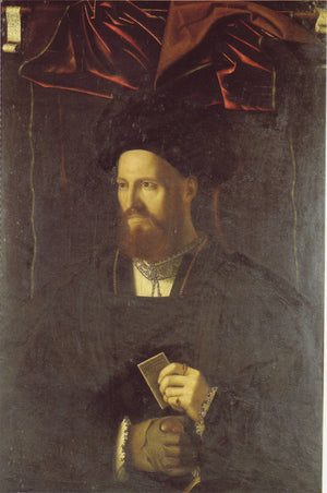 Portrait of Bernardino Da Lesmo - Bartolomeo Veneto