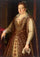 Portrait of Bianca Cappello in kitchen