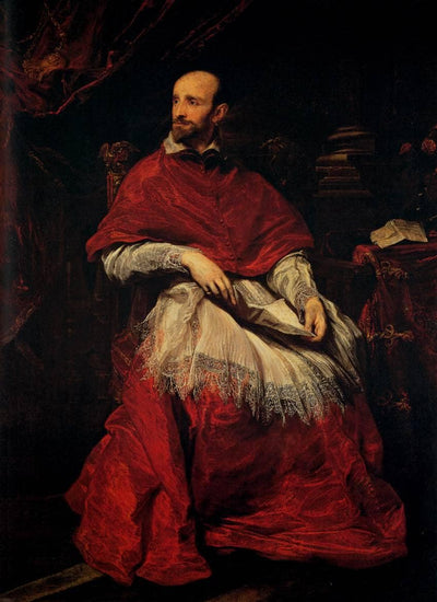 Portrait of Cardinal Guido Bentivoglio in master bedroom