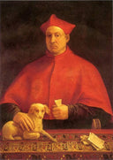 Portrait of Cardinal Pompeo Colonna by Sebastiano del Piombo — hand-painted portrait oil painting reproduction on canvas