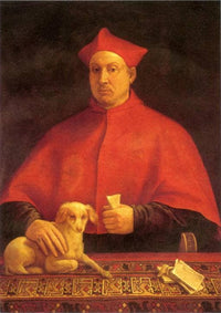Portrait of Cardinal Pompeo Colonna by Sebastiano del Piombo — hand-painted portrait oil painting reproduction on canvas