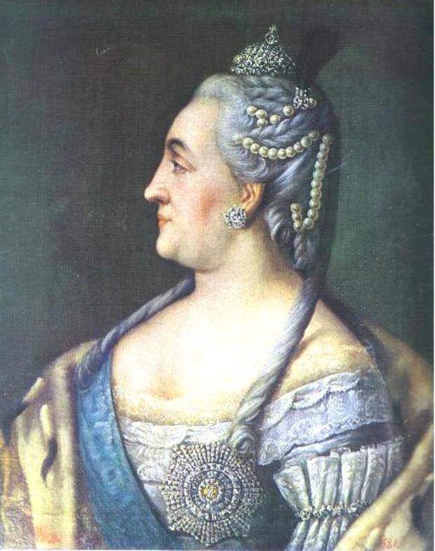 Portrait of Catherine II the Great - Aleksey Antropov