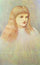 Portrait of Cecily Horner in master bedroom