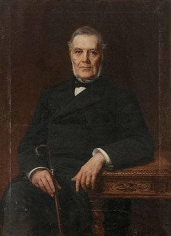 Portrait of César Franck by Diogène Maillart — hand-painted portrait oil painting reproduction on canvas