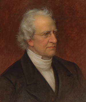 Portrait of the Cleric Charles Hodge - Rembrandt Peale