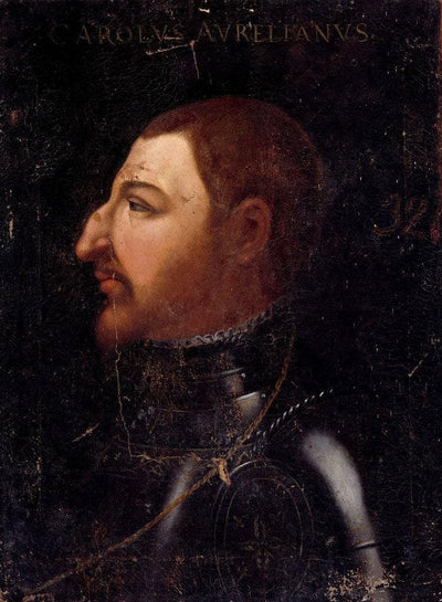 Portrait of Charles of Orléans in study
