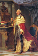 Portrait of Charles Theodore, Elector of Bavaria by Pompeo Batoni — male oil painting wall art, Rococo
