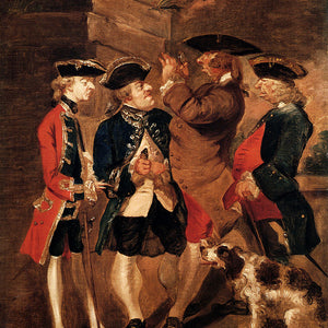 Portrait of Charles Turner, Sir William Lowther, Joseph Leeson and Monsieur Huet