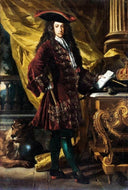 Portrait of Charles VI, Holy Roman Emperor (1685-1740) by Francesco Solimena — male oil painting wall art, Baroque