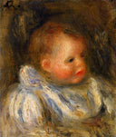 Portrait of Coco by Pierre-Auguste Renoir — children oil painting wall art, Impressionism