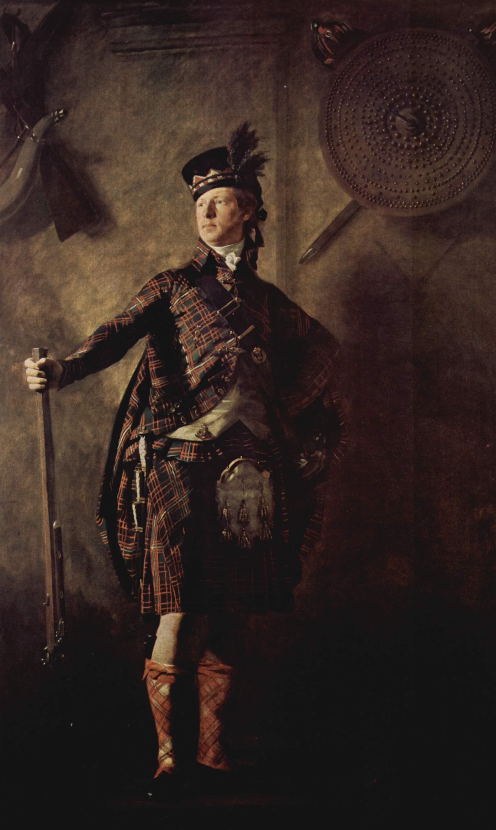 Portrait of Colonel Alasdair Mcdonnell of Glengarry