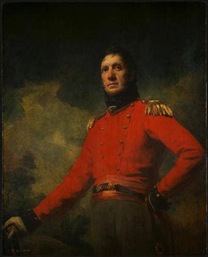 Portrait of Colonel Francis James Scott by Henry Raeburn — hand-painted portrait oil painting reproduction on canvas