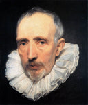 Portrait of Cornelis van der Geest by Anthony van Dyck — male oil painting wall art, Baroque