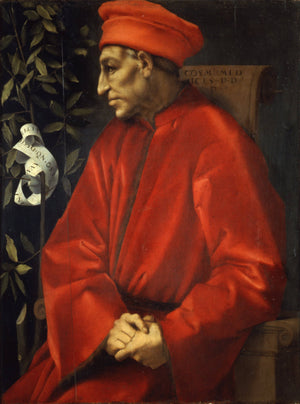 Portrait of Cosimo de' Medici the Elder - Jacopo Pontormo