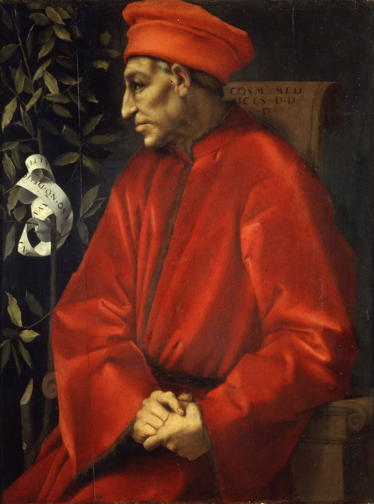 Portrait of Cosimo de' Medici the Elder - Jacopo Pontormo