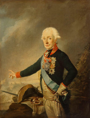 Portrait of Count Alexander Suvorov - Joseph Kreutzinger