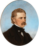 Portrait of Count Ferdinand Trauttmansdorff-Weinsberg by Anton Romako — male oil painting wall art, Realism