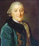 Portrait of Count I.G.Orlov by Fyodor Rokotov — male oil painting wall art, Rococo