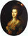Portrait of Countess Elizaveta Santi in dining room