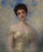 Portrait Of Countess Gérard De Ganay, Born Lily Schneider in kitchen