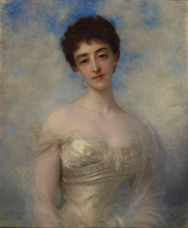 Portrait Of Countess Gérard De Ganay, Born Lily Schneider