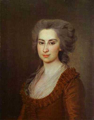 Portrait of Countess N. F. Vorontsova in entryway