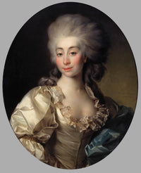 Portrait of Countess Ursula Mniszek by Dmitry Levitzky — hand-painted portrait oil painting reproduction on canvas