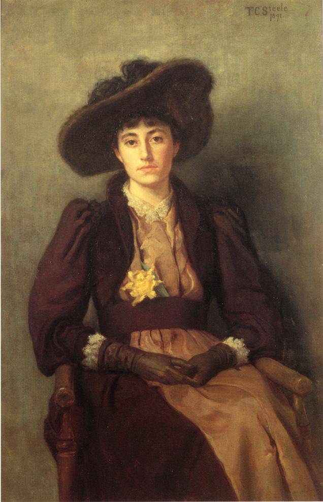 Portrait of Daisy - T. C. Steele