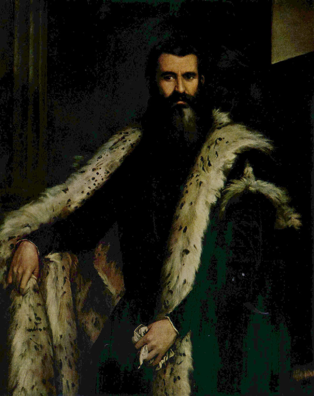 Portrait of Daniele Barbaro by Paolo Veronese — hand-painted portrait oil painting reproduction on canvas