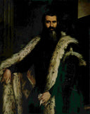 Portrait of Daniele Barbaro by Paolo Veronese — male oil painting wall art, Mannerism Late Renaissance