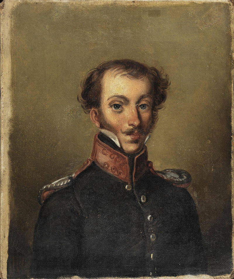 Portrait of Demetrios Ypsilantis on gallery wrap