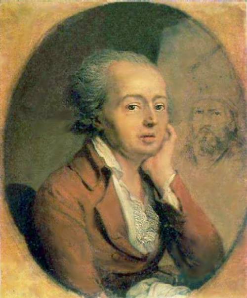 Portrait of Dmitry Levitzky - Vladimir Borovikovsky