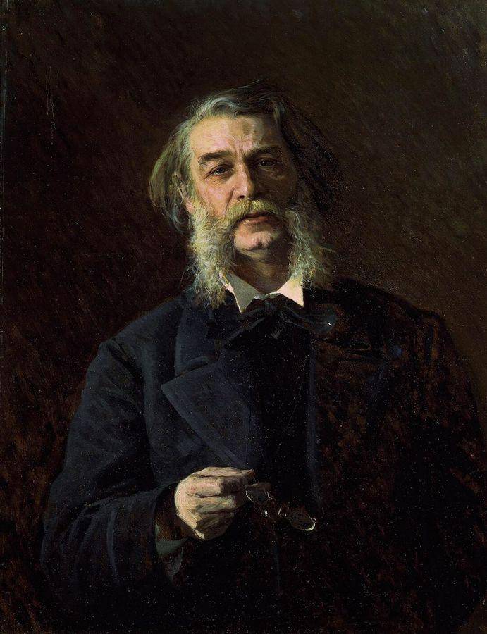 Portrait of Dmitry Vasilyevich Grigorovich - Ivan Kramskoy