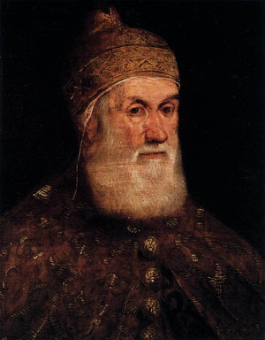 Portrait of Doge Girolamo Priuli - Tintoretto