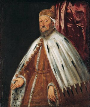 Portrait of Doge Pietro Loredan - Tintoretto