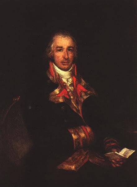 Portrait of Don José Queralto by Francisco Goya — hand-painted portrait oil painting reproduction on canvas