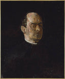 Portrait of Dr. Edward Anthony Spitzka by Thomas Eakins — hand-painted portrait oil painting reproduction on canvas