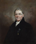Portrait of Dr. James E. B. Finley by Samuel Morse — hand-painted portrait oil painting reproduction on canvas