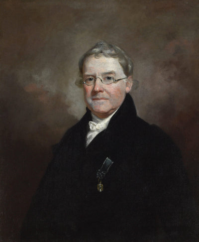 Portrait of Dr. James E. B. Finley by Samuel Morse — oil painting reproduction