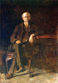 Portrait of Dr. William Thompson by Thomas Eakins — hand-painted portrait oil painting reproduction on canvas