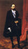 Portrait of Duke Fernán Núñez in entryway