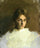 Portrait of Edith French in kitchen