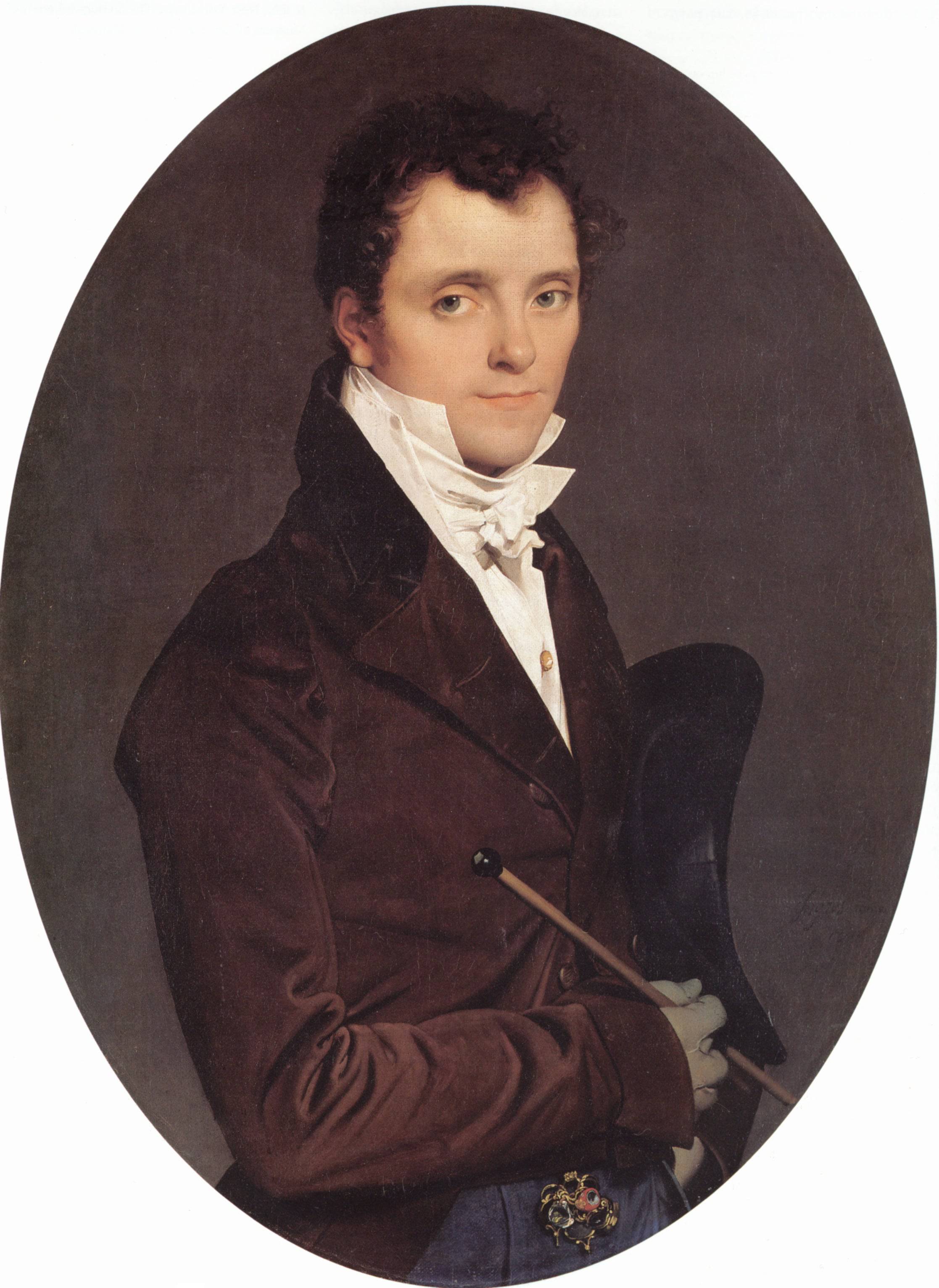 Portrait of Edme Bochet - Jean Auguste Dominique Ingres